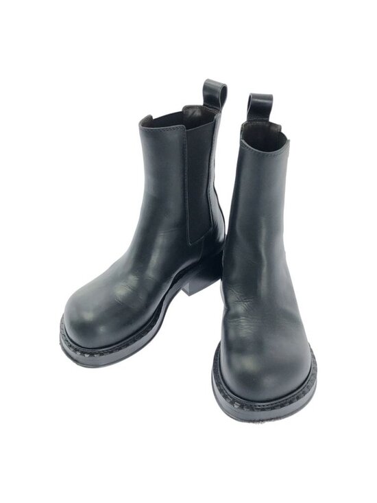 Bottega Veneta Shoes - Bottega Veneta Lug Side Gore Chelsea Boots Black 34